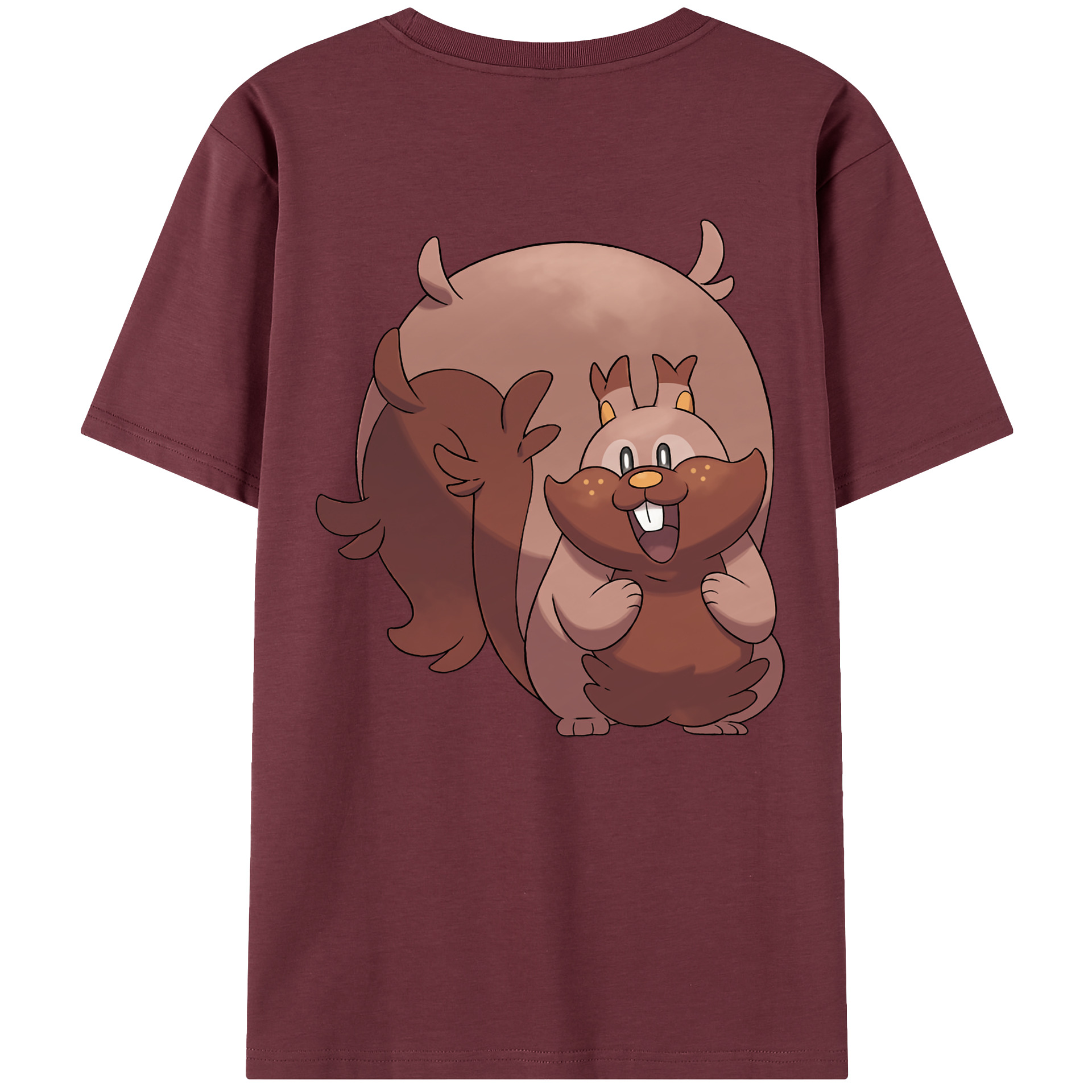 （画像用） ポケットモンスター Pokémon 綿100％半袖Tシャツ（背面プリント）